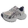 Soft Leather Platform Dad Shoes Women's 2025 New Summer Breathable Mesh Casual Sports Shoes Versatile Running Shoes Women's Shoes