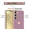 Coque de protection - BOOLING - pour Samsung Galaxy S24 FE - Souple - Violet - Anti-Rayure