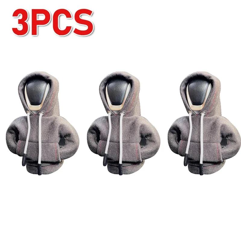 Schalthebel Mini Hoodie Abdeckung Schalthebelabdeckung Schalthebel Dekoration Passt Manuell Automatik Universal Auto Schalthebel Innendekor
