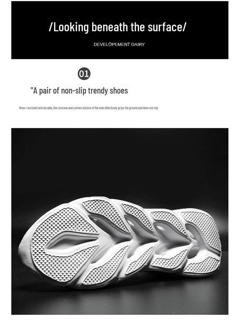 Jarní nová sportovní obuv Flyknit pro muže i ženy z roku 2024 s živým vysíláním, design s tlustou podrážkou, velká velikost pro páry, ideální na běhání.