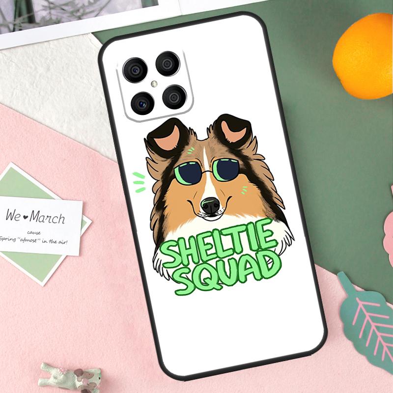 

Shetland Sheepdog Dog Case For Honor X9b X8b X9a X8a X8 X9 X9c 50 70 90 Lite Honor 200 Pro Magic 7 5 6 Lite Cover Honor 70