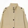 New, hemp light texture bomber jacket 0677216