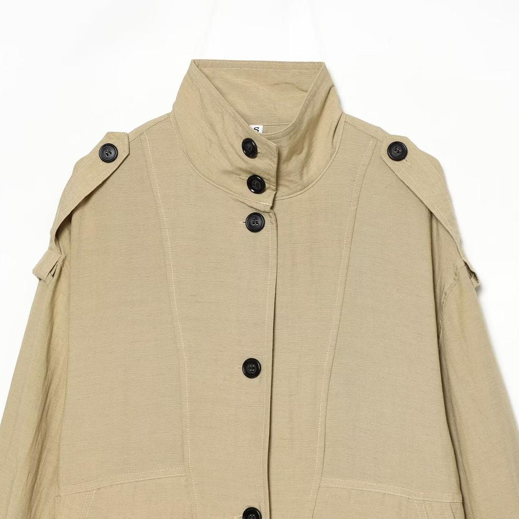New, hemp light texture bomber jacket 0677216