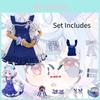 Stunning Genshin Impact Cosplay Outfit For Hu Tao And Klothilde With Accessories And Wigs For Anime Fans