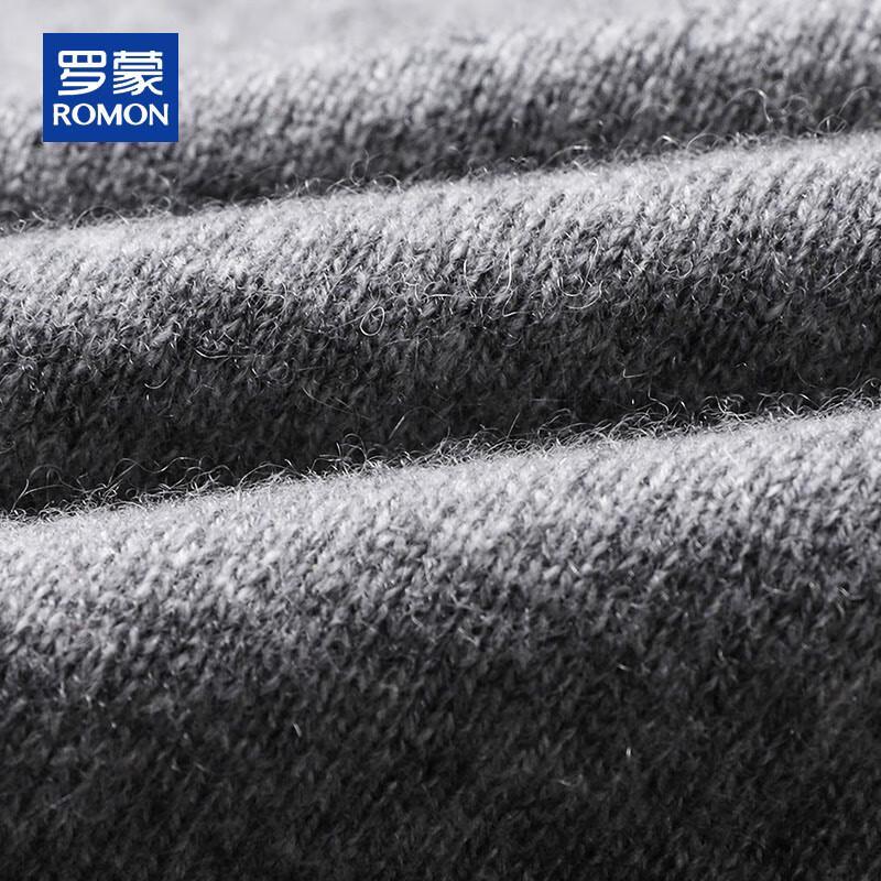 ROMON Men's Pure Cashmere Half-Turtleneck Sweater