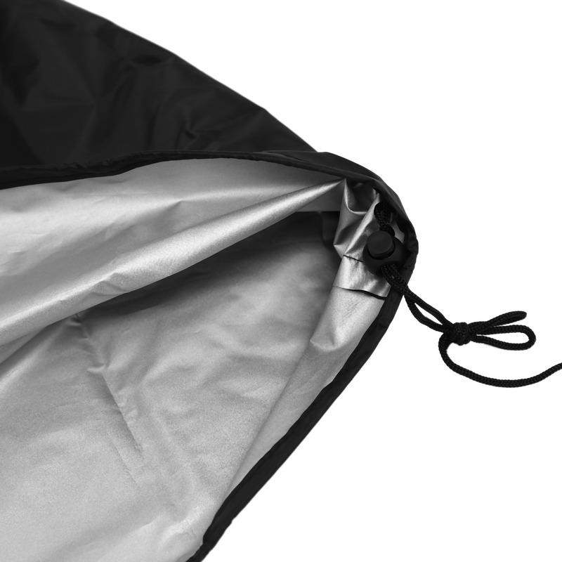 2Pcs 77Cm Round Waterproof Cover Bbq Gas Electric Grill Protection