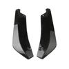 2X Glossy Black Rear Bumper Diffuser Splitter Canards For Chevrolet Accessories