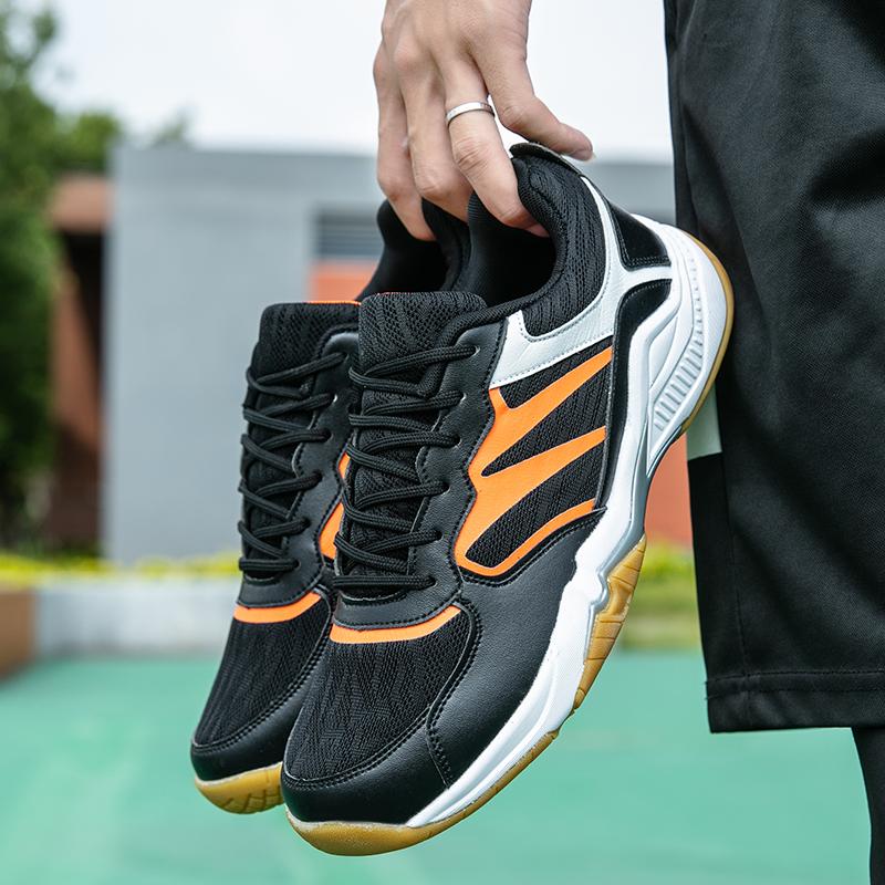 36-46 Unisex Shock Absorption Anti-skid and Wear-resistant Outdoor Badminton Shoes Tennis Shoes Table Tennis Shoes