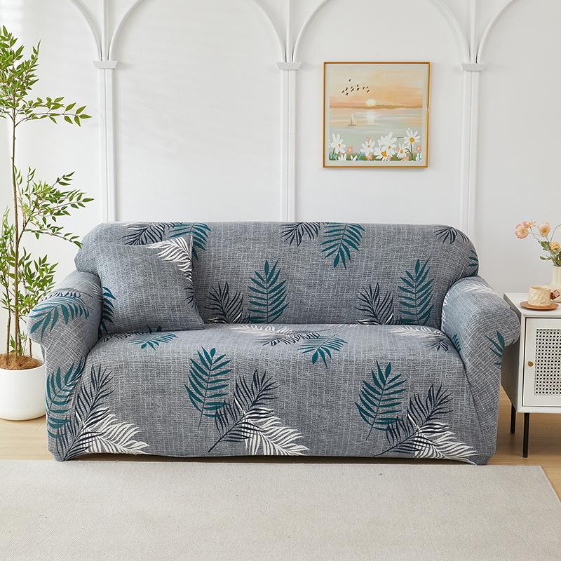 

1 шт. Эластичный чехол на диван, Принтованный нескользящий чехол на диван, Чехол на диван Четыре сезона Универсальный протектор для мебели для гостиной 1pc Single seat