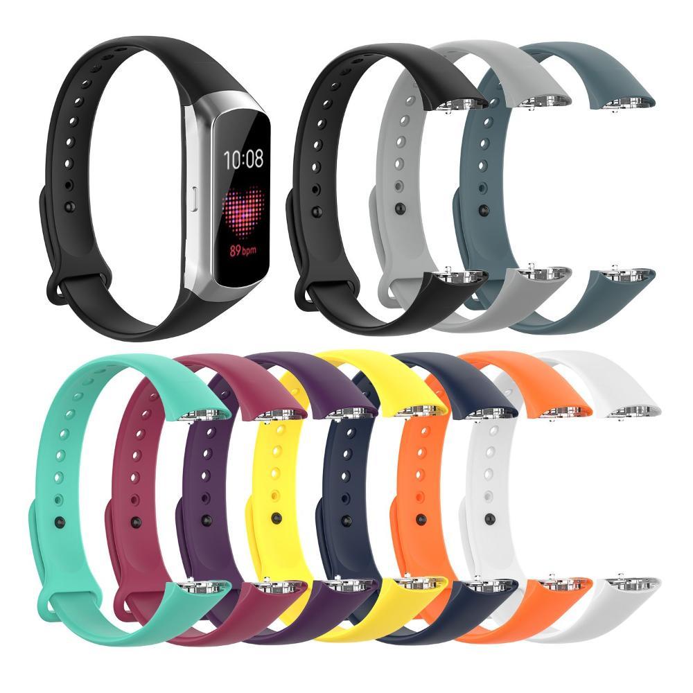 Bracelet Watch band Breathable Watchband Buckles Strap Replacement Soft Silicone WristBand For Galaxy Fit SM-R370