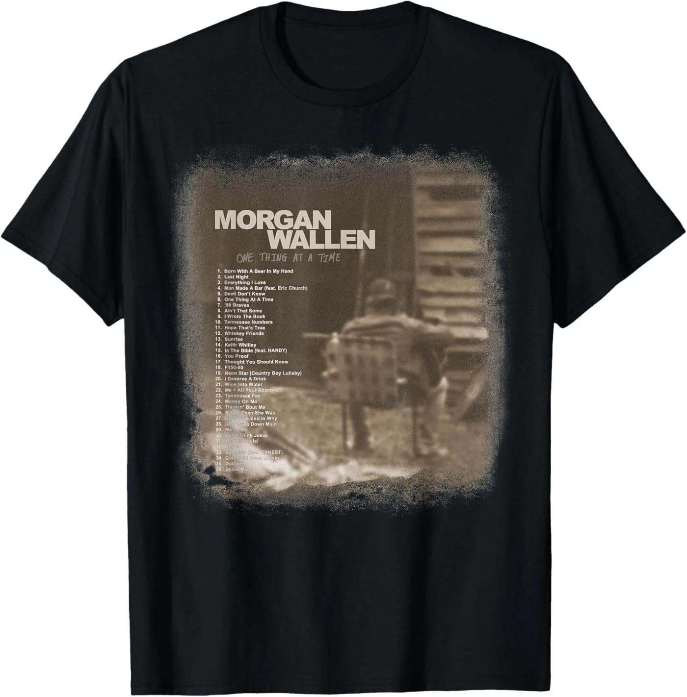 Official Morgan Wallen Tracklist T-Shirt 4XL