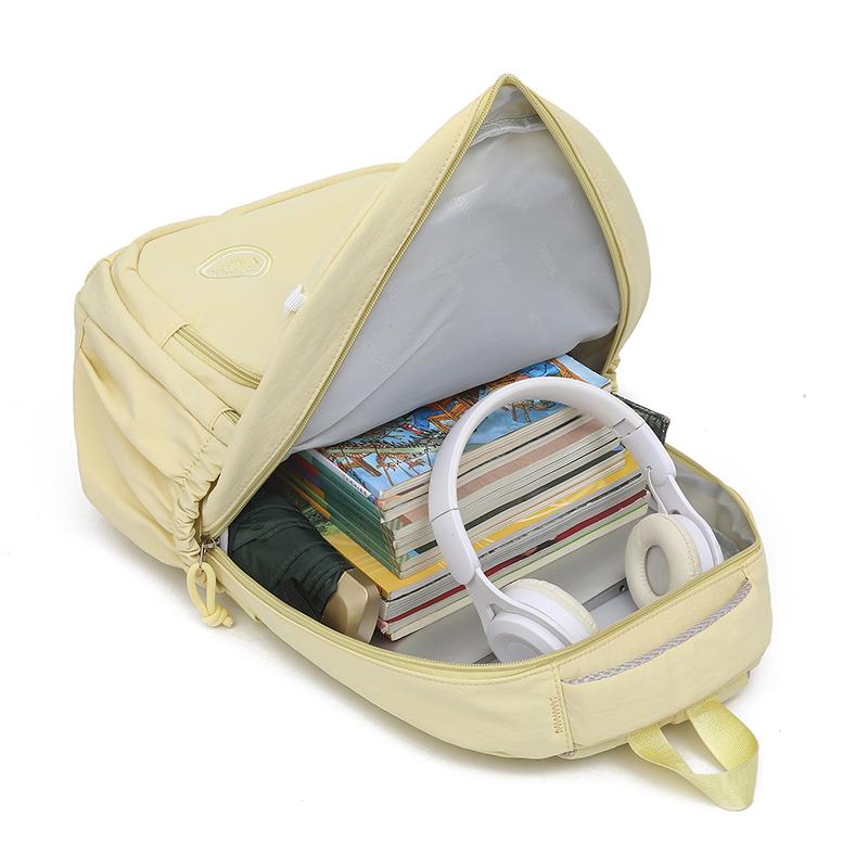 Womens Nylon Backpack Set with Crossbody Bag and Pencil Case Casual Travel Daypack