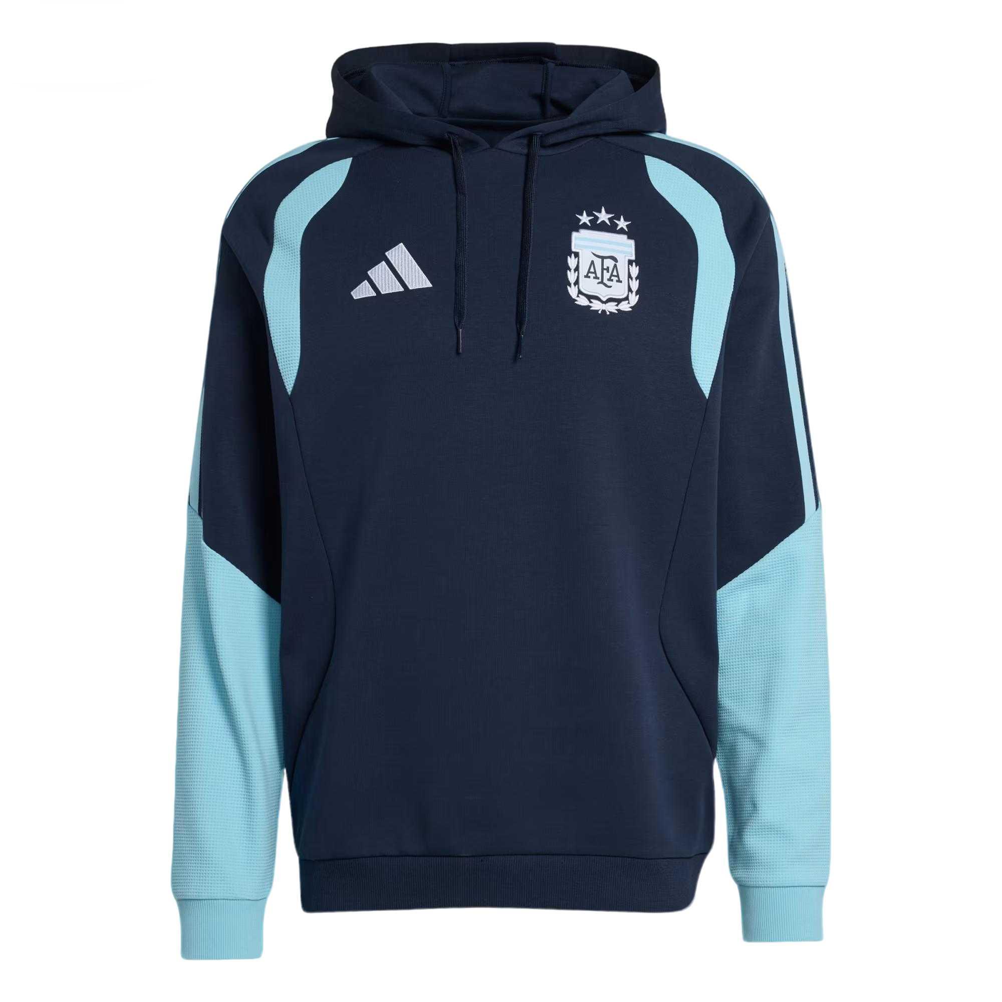 Adidas Argentina 26 Tiro Series Long Sleeve Hoodie, Men Outdoor Football Training Comfort Casual Sweatshirt JY9523 3XL