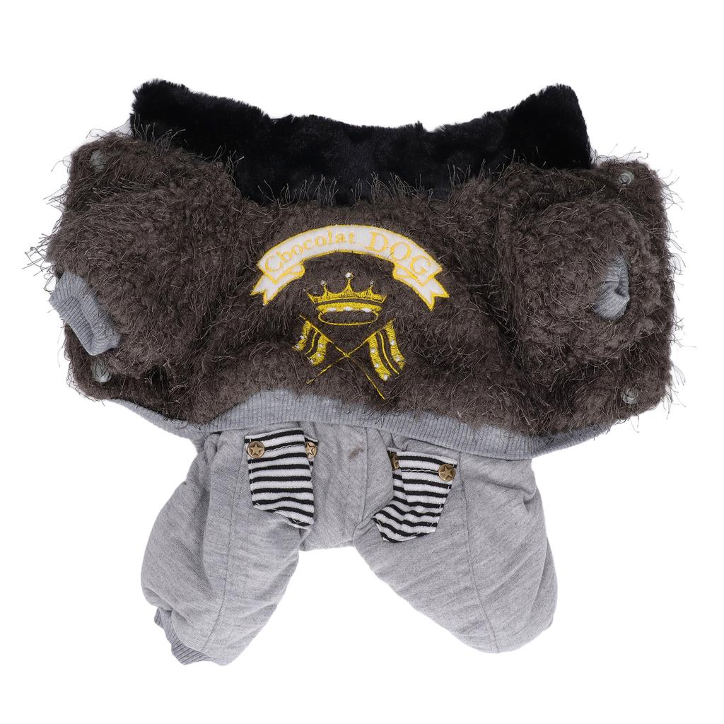 Dog Winter Clothes Exquisite Classic Style Soft Comfortable Thick Dog Warm Clothes Puppy Winter Clothes