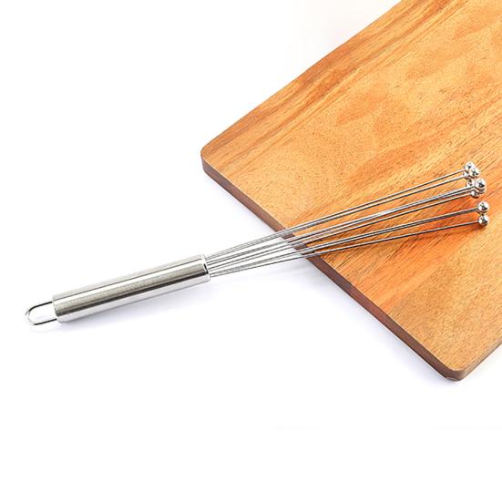 Trzepaczka do jajek z trzepaczką do jajek Mikser kulowy ze stali nierdzewnej Blender Mieszadło Narzędzie kuchenne