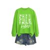 Womens Oversized Cotton Hoodie Sweatshirt Fall Print Graphic Loose Fit Long Sleeve Crew Neck