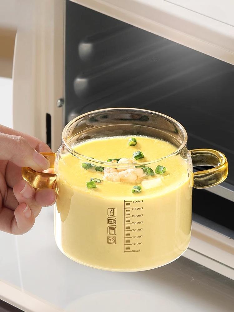 Multi-functional Egg Beater High Borosilicate Glass Fully Automatic Egg Stirring Cup Kitchen Gadgets Cream Magic Tool Mixing Cup
