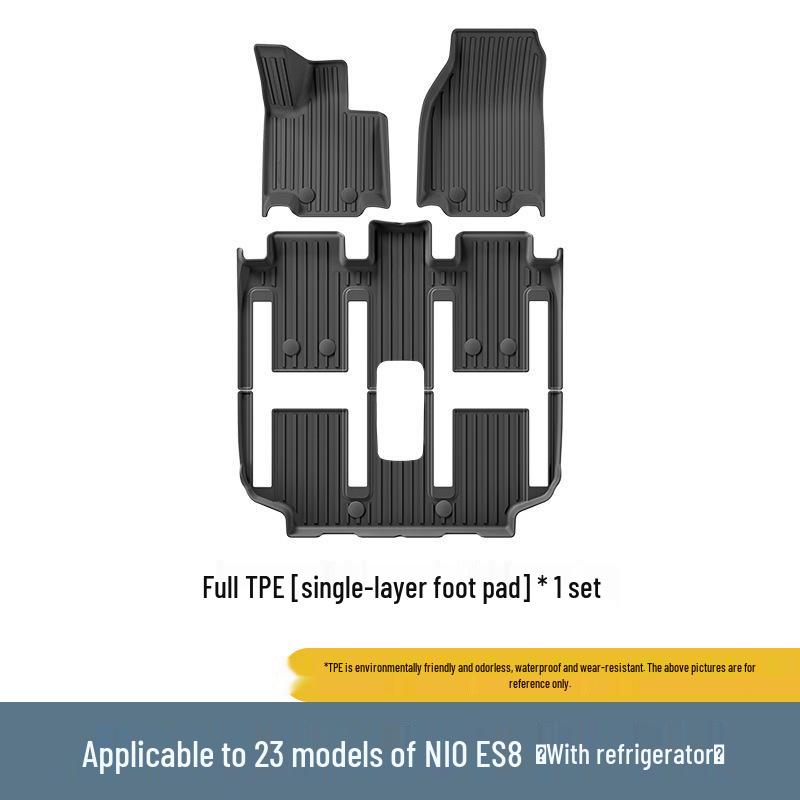 Nio ES8 (2023-2026) TPE Mats: Floor, Trunk Liner, & Seat Back Protector