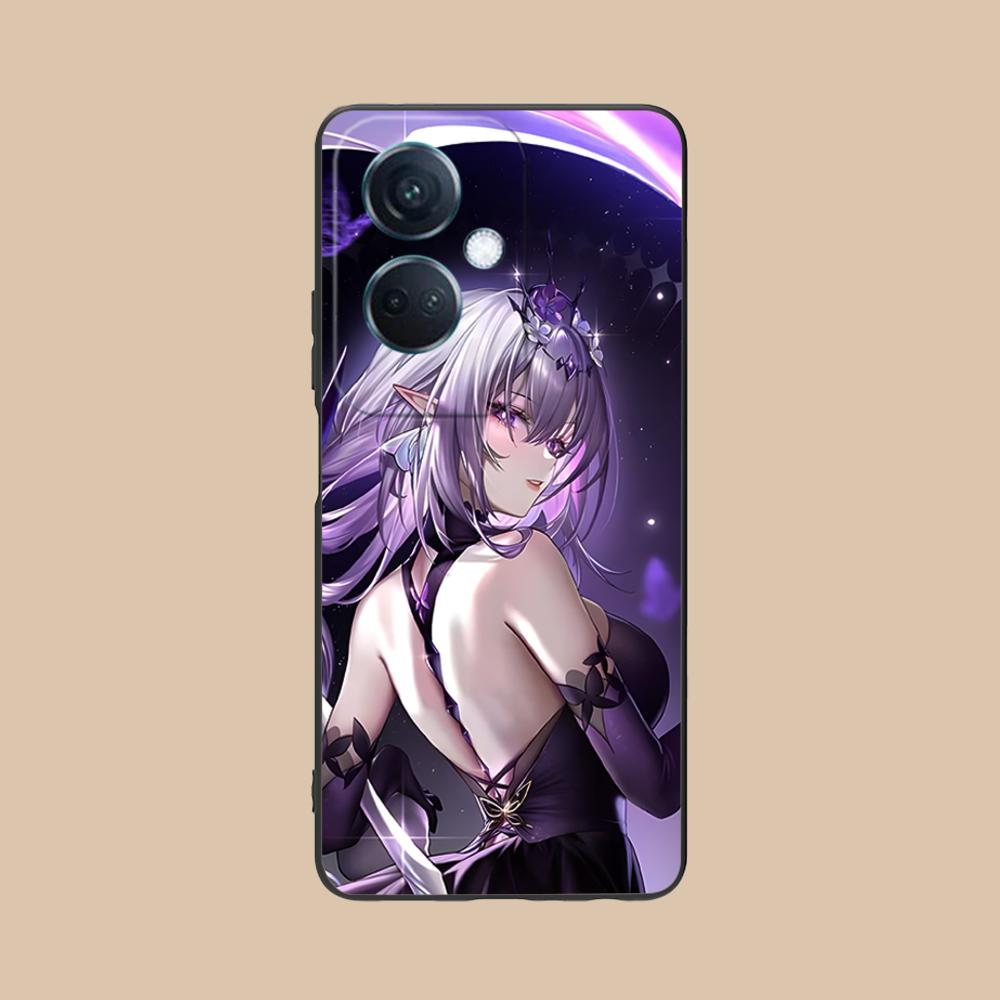 

HSR Castorice Matte TPU Mobile Phone Case for OPPO Reno 14 13 12 11 10 9 8 7 6 5 F T Pro 5G Colorful Printing Cover OPPO Reno5 5G