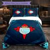 Celta Vigo FC Themed Bedding 3Pcs Duvet Cover Set Decorative Bed Linen For Teen Room Home Decoration