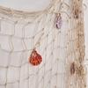 Beautifully Handcrafted With Shells Fish Net Decoration Craft Projects Note Package Content Decorative Background