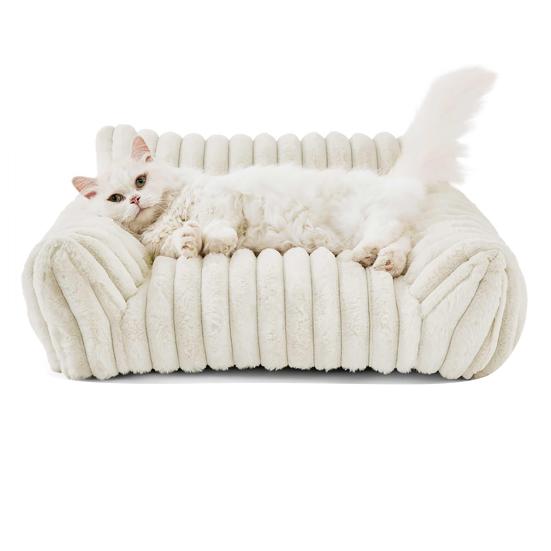 Orthopedic Pet Bed Soft Dog Cat Sofa High-Density Memory Foam Pet Bed Washable Puppy Sleeping Bed Pet Supplies