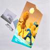 Dog Man Fashion Beach Towel: Ideal for Summer Adventures Soft, absorbent and quick drying suitable for swimming and bathing