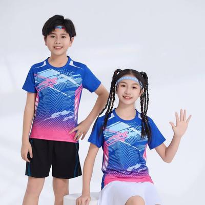 Football Training Clothes Manufacturers Wholesale Professional Grade Table Tennis Badminton Clothes Custom Men's and Women's Quick-drying Breathable