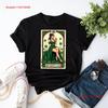 Funny Patricks Day The Sassy Lass Tarot Card T Shirt Vintage Streetwear Designer Clothes Unisex Breathable Graphic
