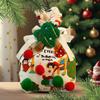 Christmas Treat Bags Christmas Gift Bags Reusable Gift Candy Fruit Cloth Packaging Bags Holiday Wrapping Pouch Party Favors