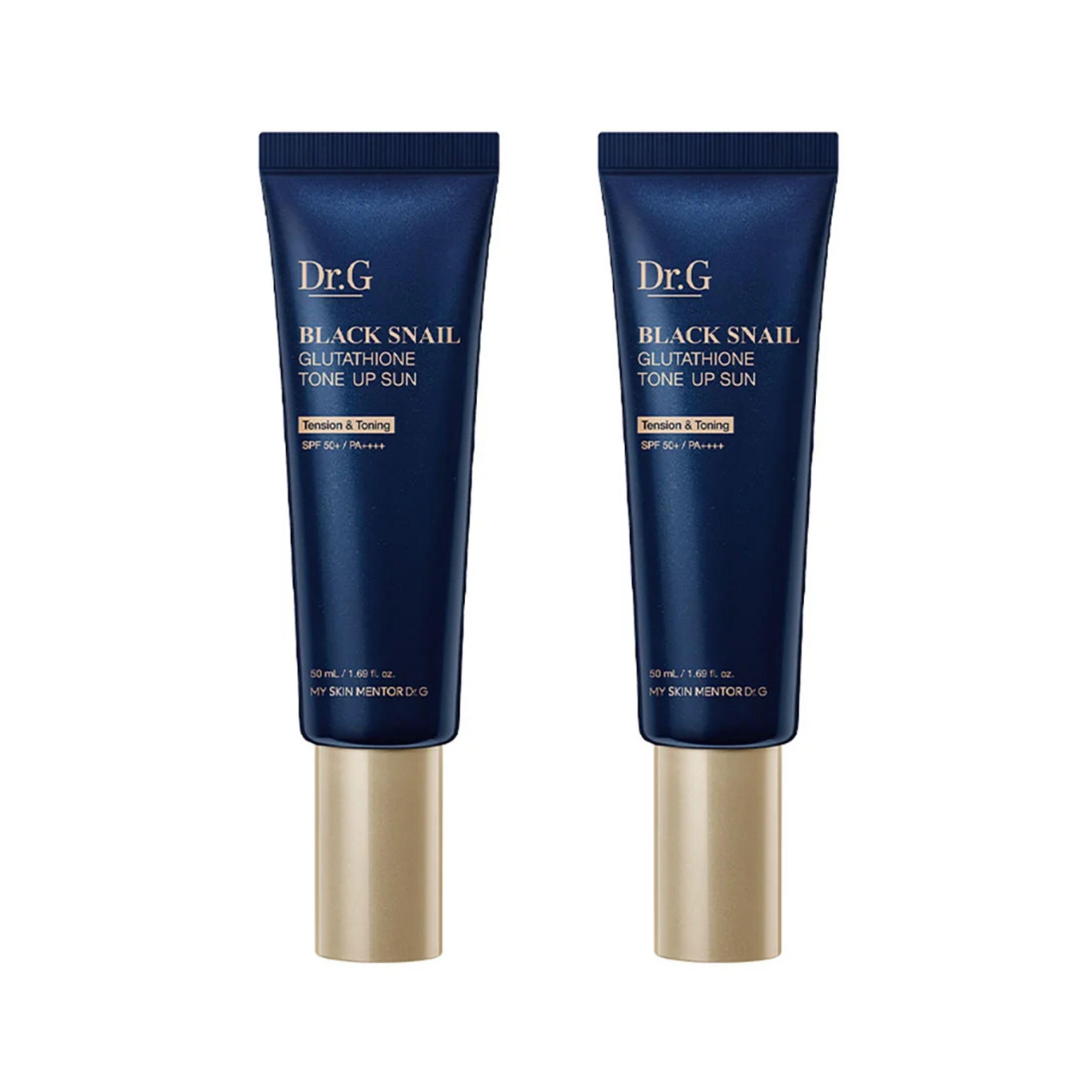 

Dr.G Black Snail Glutathione Tone Up Sun 50ml x 2