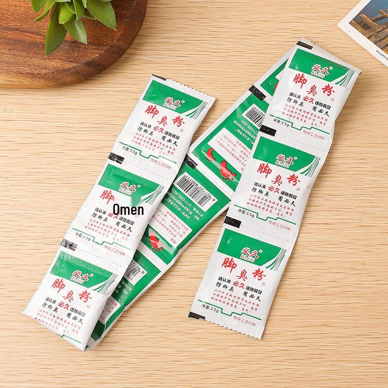 Puder na zapach stóp Bijiu: Dezodorant do butów i skarpet, Kąpiel do stóp i Puder pielęgnacyjny