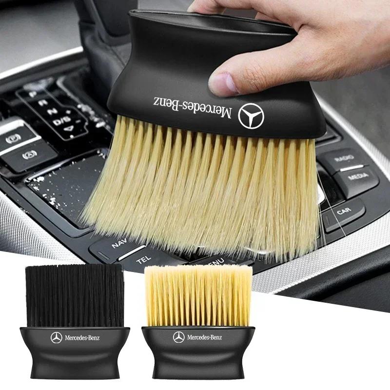 XCEAA1 2025 For Mercedes-Benz 1PCS Car Detailing Dust Sweeping Tools Auto Interior Duster Brushes For Mercedes Benz B/C/E/S Class A Cla QQ51