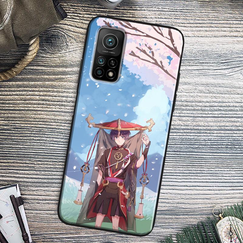 Scaramouche Genshin Impact Hülle Für Xiaomi 13 11T 12T Pro 12 Lite 12X Cover Für POCO X3 X4 X5 F5 Pro F4 GT C40 M5s F3