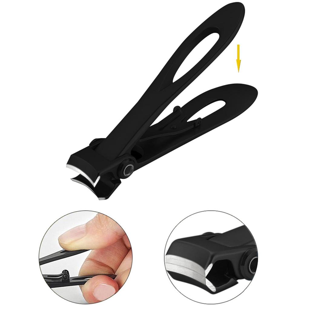 Nail Clipper Cutting Toenail Fingernail Cutter Stainless Steel Clippers For Thick Nails