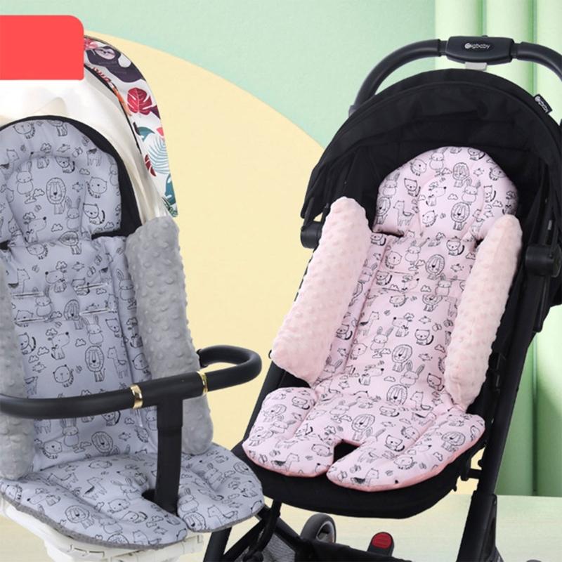 Baby Stroller Seat Liner Baby Car Seat Body Support Cushion Comfortable Baby Seat Pad Baby Pram Cushion Non Slip Cushion
