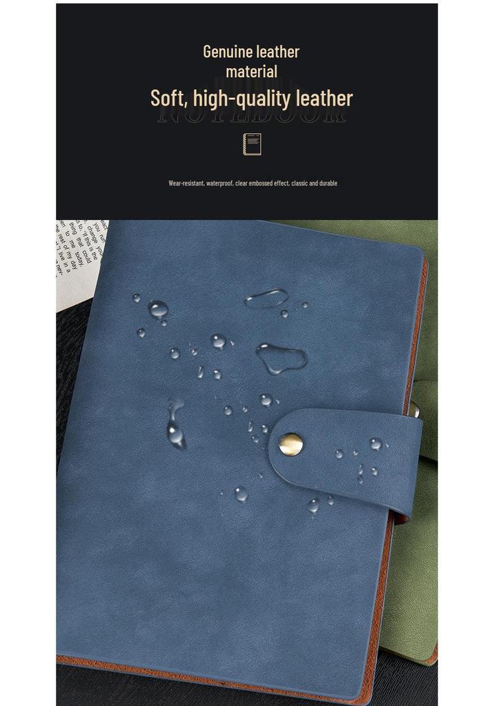 A5 Detachable Loose-Leaf Notebook: Customizable Business Notepad with Printable Logo