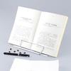 Yousheng Metal Book Stand Desk Hands Free Reading Rest Book Stand Adjustable Cookbook Documents Holder for Recipes Music Book
