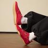 Adidas URBAN REVERIE Leather, Suede Casual Shoes Women's Red