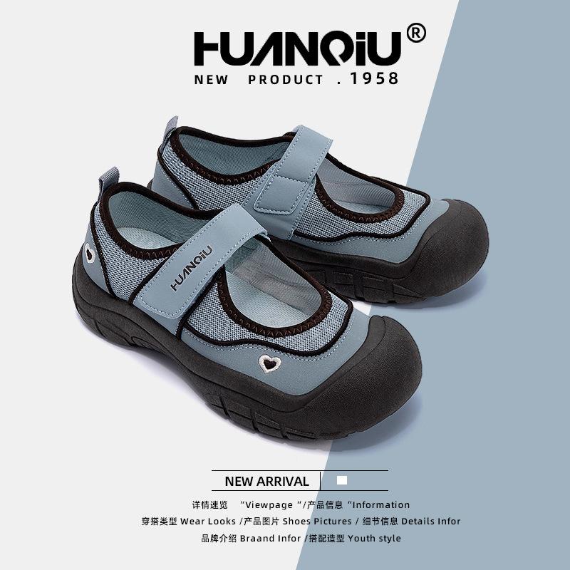 Global outdoor bag head sandals women's ZHQ5997 new summer breathable Velcro women's shoes ugly cute casual shoes