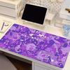 Rubber Mouse Pad P-Pokemon Gengar Gamers Decoracion Gamer Desk Mat pc Mousepad Laptop Gaming Accessories Varmilo Keyboard Carpet