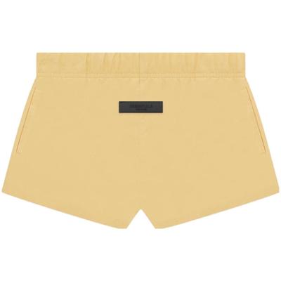 Essentials Drop 2 SS23 Cotton Dock Shorts Light Tuscan Women Shorts Egg-Yellow FOG-SS23-237