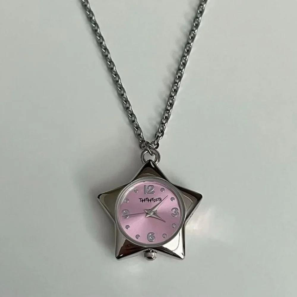 Stern Tasche Verstellbare Uhr Schlüsselanhänger Zinklegierung Japanische Anhänger Tasche Anhänger Original Design Kreativer Halsketten Anhänger Ac