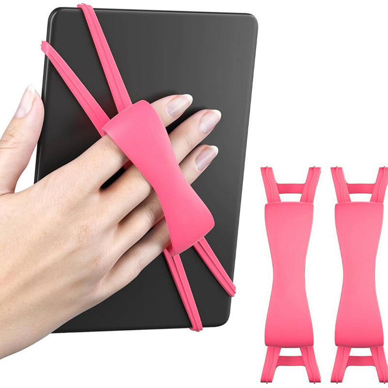 Soft Silicone Hand Strap for 4.7-8" Kindle Tablets Comfortable Lightweight Finger Grip Holder High Elasticity Straps for E-Book