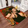 "Bold Illustrated Characters Design" suitable as a non-slip mat for the living room or bedroom sofa
