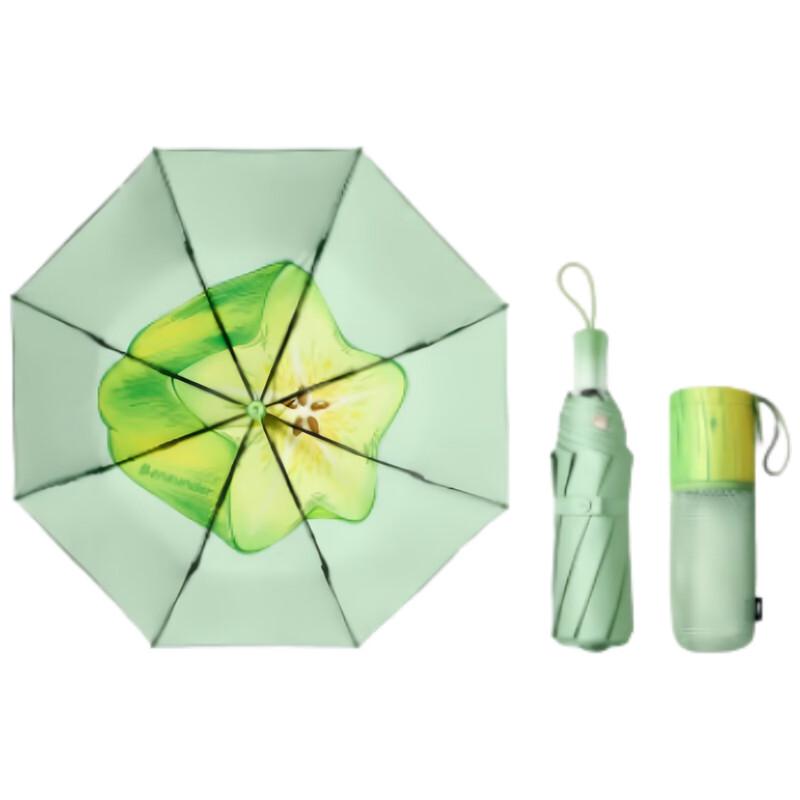 Beneath the Banana Tree Triple-Fold UV Umbrella