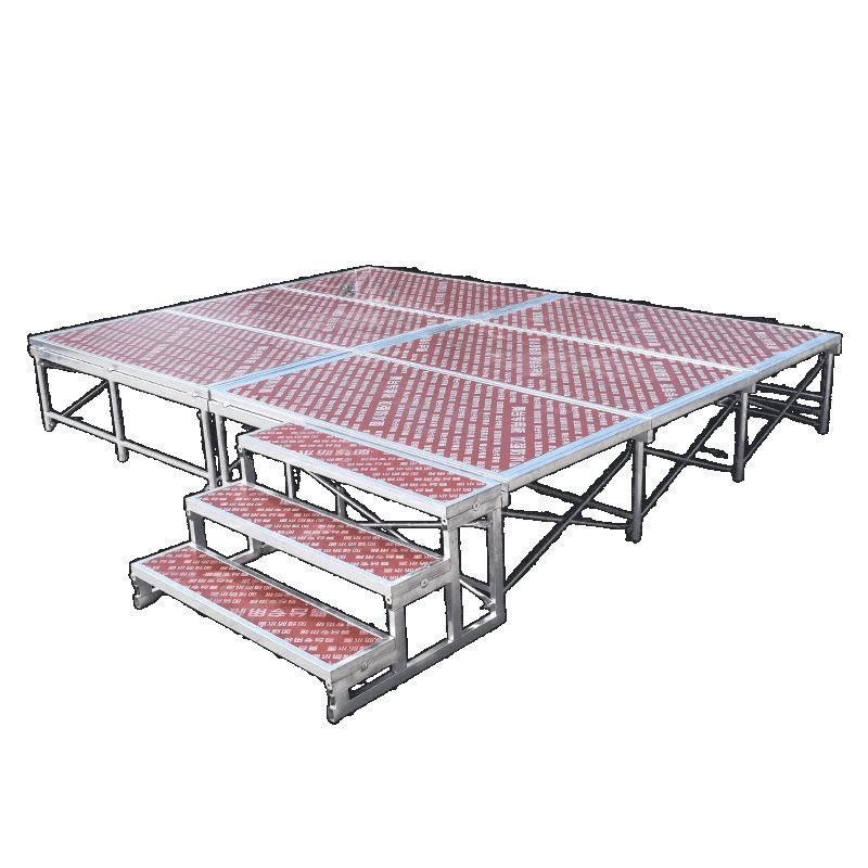 Foldable Wedding Tabletop Stage Truss with Quick-Install, Stainless Steel