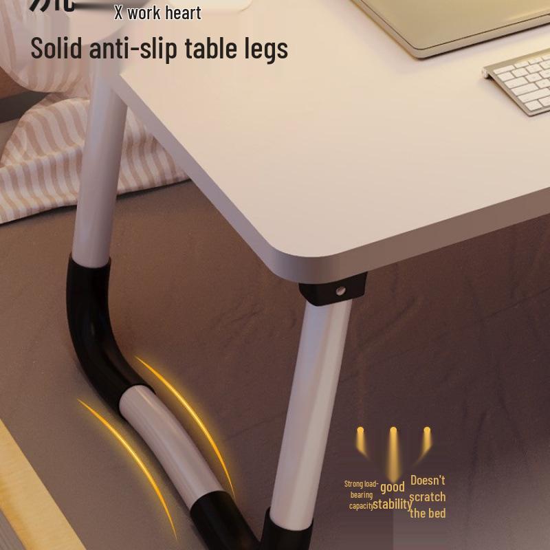 Foldable Bedside Laptop Desk - Lazy Stand & Study Table