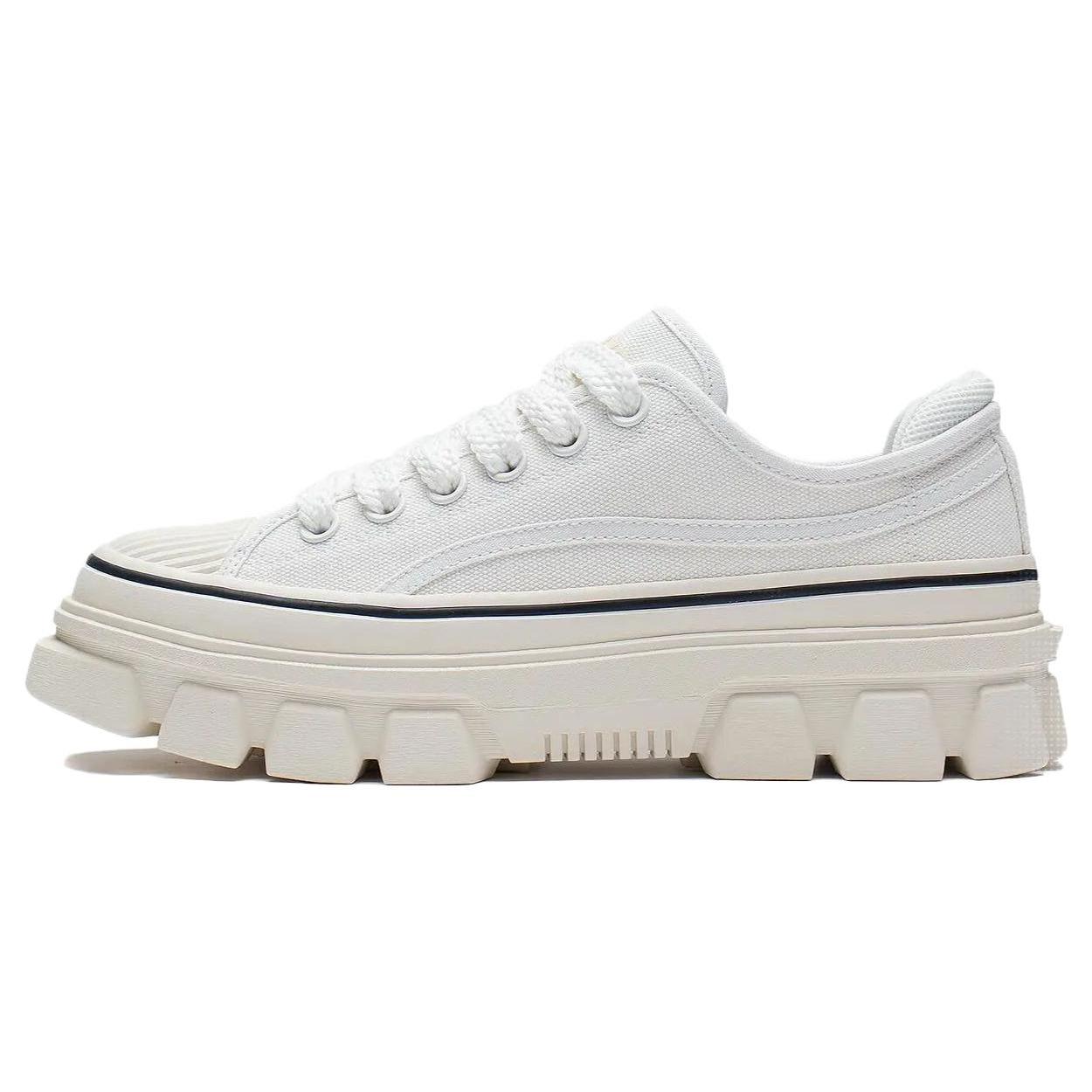 

Li Ning CF Tracing Slip Resistant Abrasion Resistant Low top Sports Casual Shoes Unisex White AGCS204-1 42