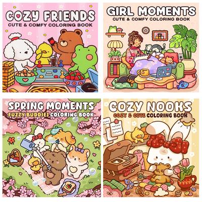 Libro da colorare e scarabocchiare transfrontaliero per bambini
